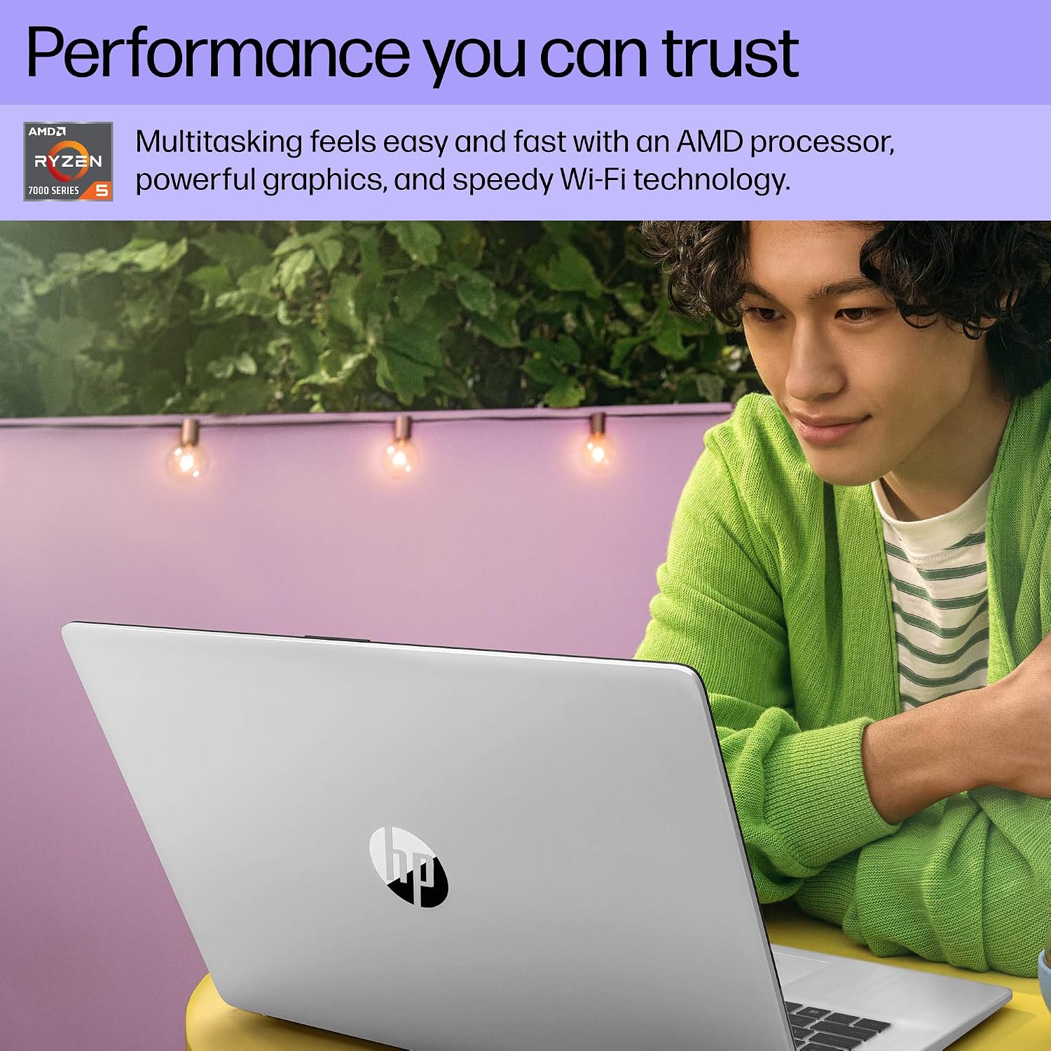 HP 17.3' FHD Laptop, AMD Ryzen 5 7430U 6-Core(Up to 4.3GHz), 32 GB RAM, 2 TB SSD, AMD Radeon Graphics, IPS Anti-Glare Display, Copilot AI, Wi-Fi 6, Long Battery Life, Windows 11 Pro, w/Accessories