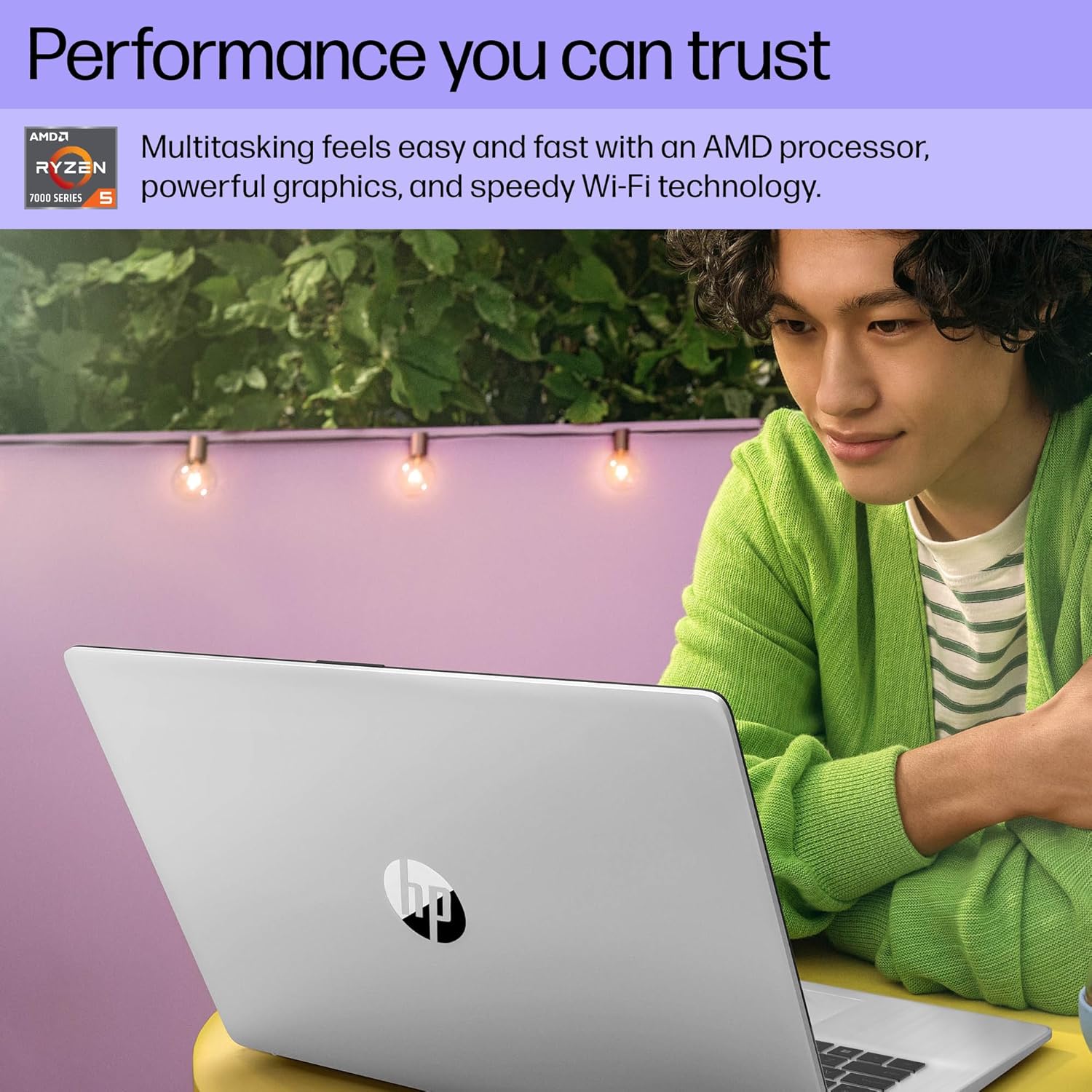 HP 17.3' FHD Laptop, AMD Ryzen 5 7430U 6-Core(Up to 4.3GHz), 32 GB RAM, 1 TB SSD, AMD Radeon Graphics, IPS Anti-Glare Display, Copilot AI, Wi-Fi 6, Long Battery Life, Windows 11 Pro, w/Accessories