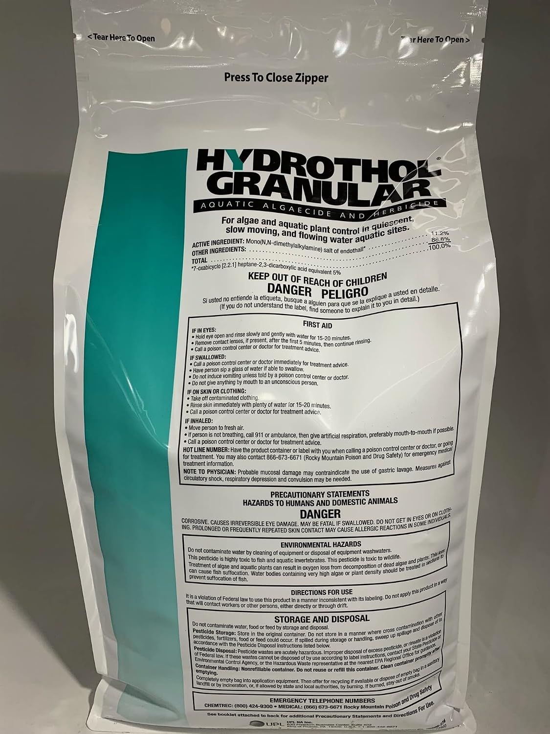 Hydrothol Granular Aquatic Algaecide and Herbicide (20lb)