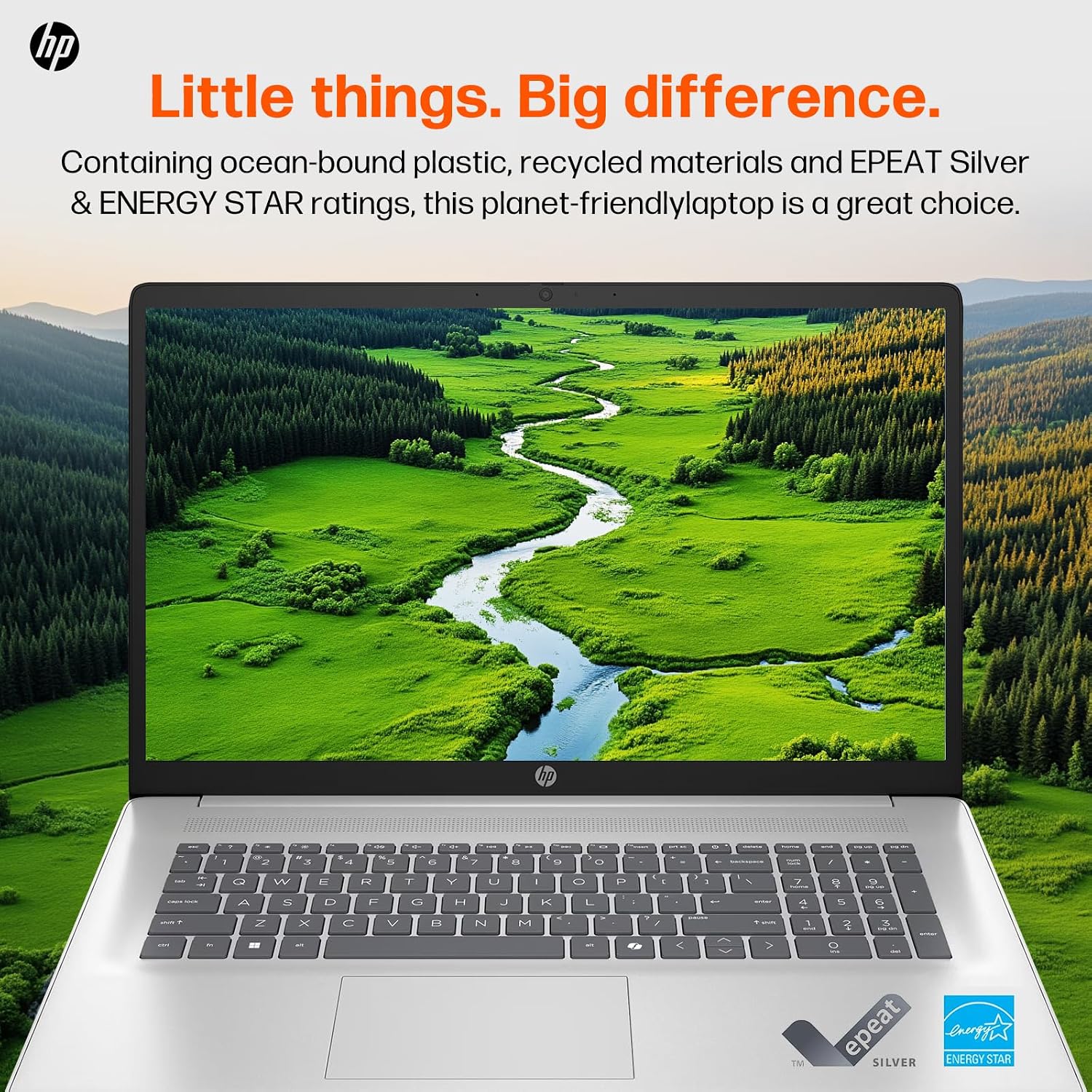 HP 2025 17 Inch Laptop, Intel 8 Core I3-N305, 17.3' HD+ Anti-Glare Display, 16 GB RAM, 512 GB SSD, Windows 11 Pro, Copilot AI, Wi-Fi 6, HDMI, HP 17 Laptop for Business Student, w/Accessory
