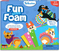 Skillmatics Foam Sticker Art Activity - Puppies, Mess-Free Fun for Kids, 800+ 3D Foam Stickers, DIY Felt Craft Kits, Gifts for Girls & Boys Ages 3, 4, 5, 6, 7