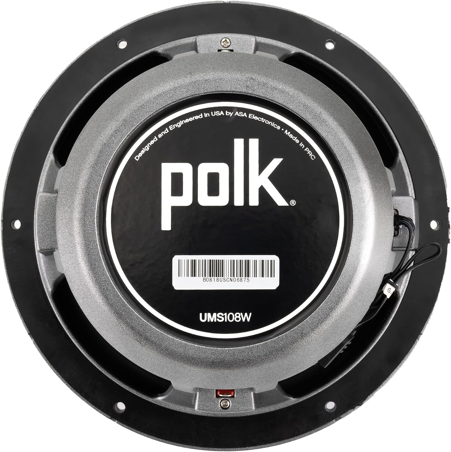 RecPro RV 5 Ohm Subwoofer Audio Speaker 10.8' 700W Max Power (2, White)