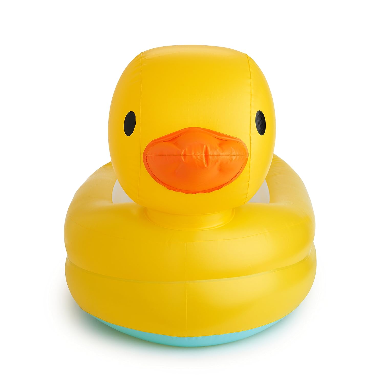 Munchkin Duck Inflatable Baby Bathtub for Babies 6-24 Months,White Hot Heat Alert,Great for Home or Travel,Classic Yellow Ducky,(Pack of 6)