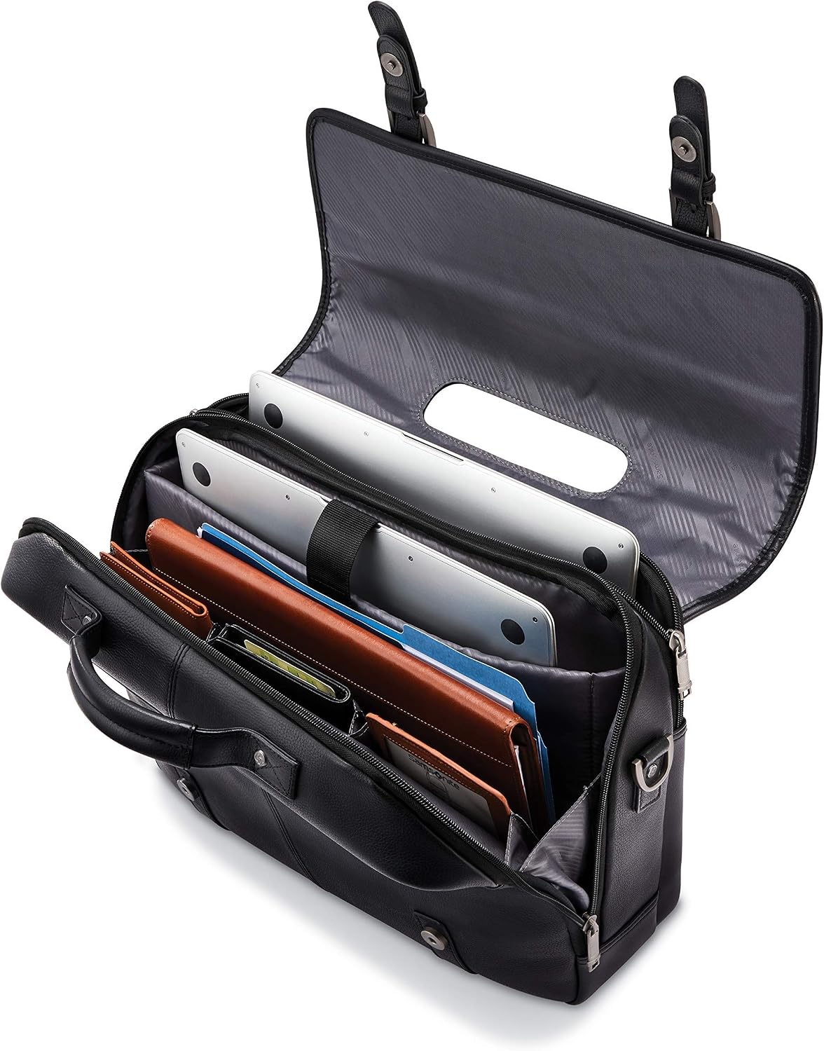 Samsonite Classic Leather Flapover