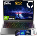 Lenovo Legion 5i 16' AI Gaming Laptop, 16' 240Hz WQXGA (2560x1600) IPS 500nits, Intel 24-Core Ultra 9 275HX, NVIDIA GeForce RTX 5060 8GB GDDR7, RGB Backlit, WiFi7, Win11 PRO, W/128GB PSD(64GB|4TB SSD)