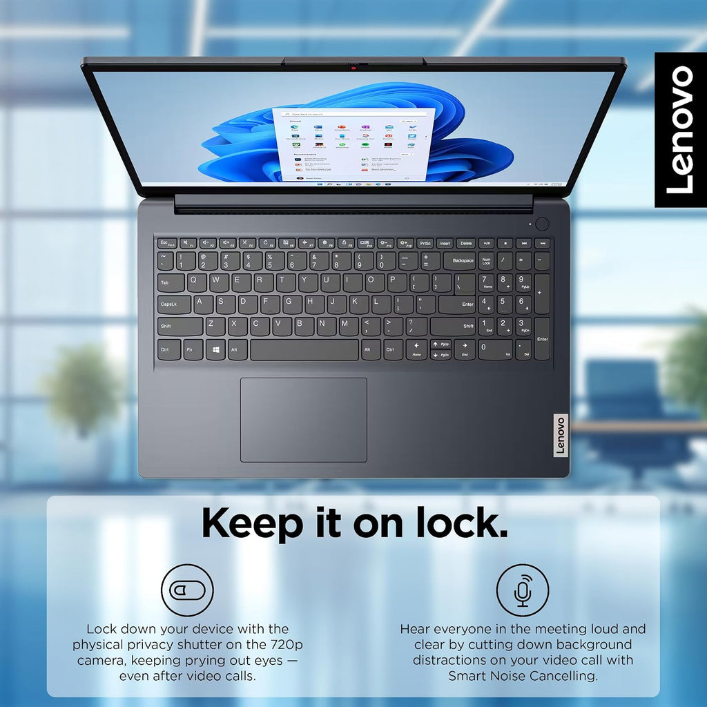 Lenovo IdeaPad Laptop 2025 Business Computer, 15.6' FHD Touchscreen, 16GB RAM, 1TB Storage (512GB SSD +500GB Ext), 10-Core Intel Core i5, Long Battery, HubxcelAccessory Win 11 Pro Lifetime Office 2024