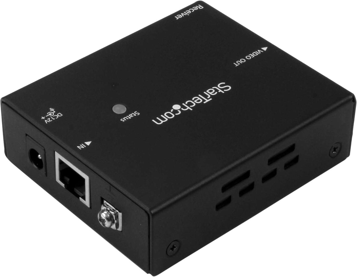 StarTech.com Multi-Input HDBaseT Extender with Built-in Switch - DisplayPort VGA and HDMI Over CAT5e or CAT6 - Up to 4K - up to 230 ft, TAA (STDHVHDBT)