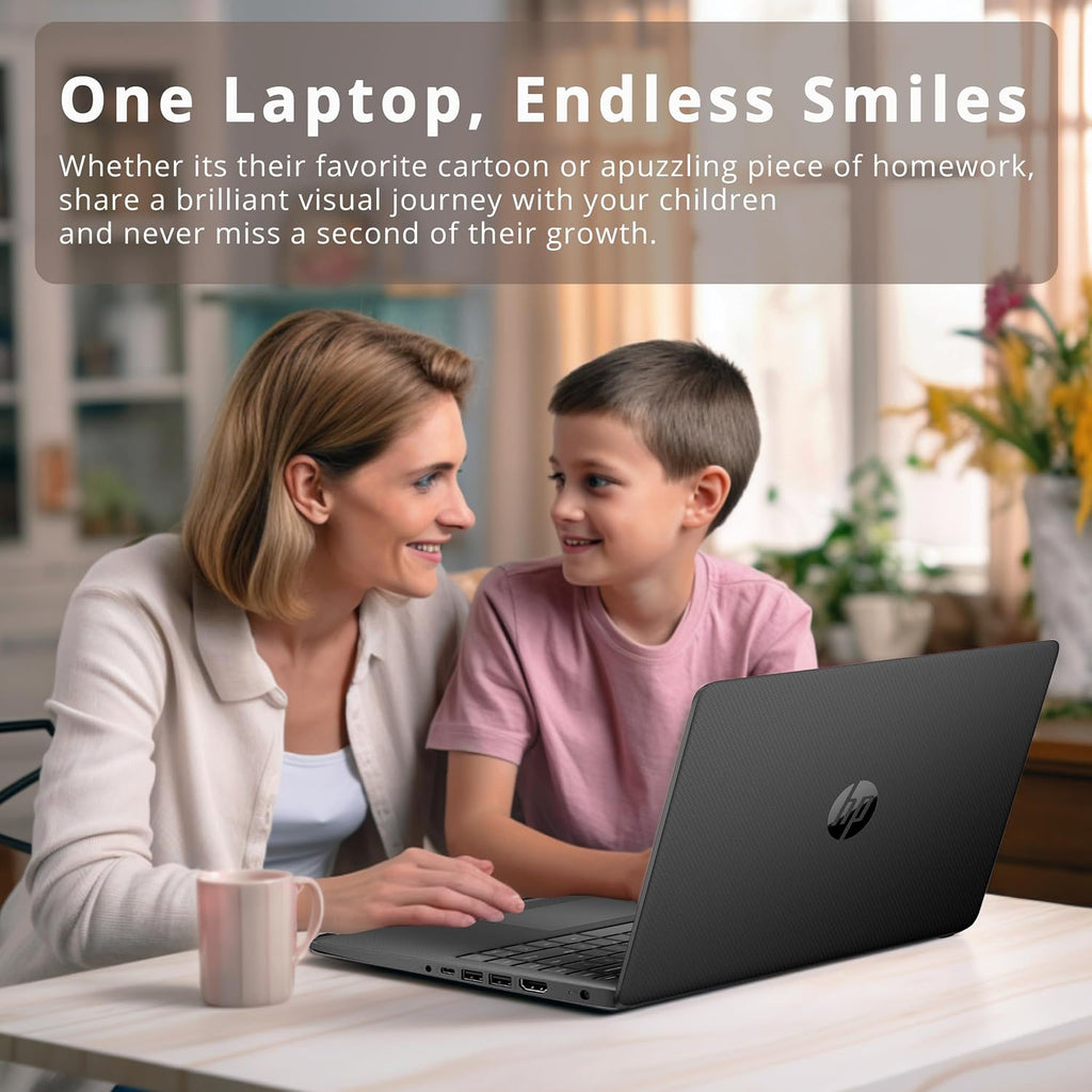 HP Stream 14' HD BrightView Laptop, Intel Celeron N4120 Processor, 16GB RAM, 64GB SSD, Intel UHD Graphics, 720p Webcam, WiFi, HDMI, Win 11 S, Black (Renewed)