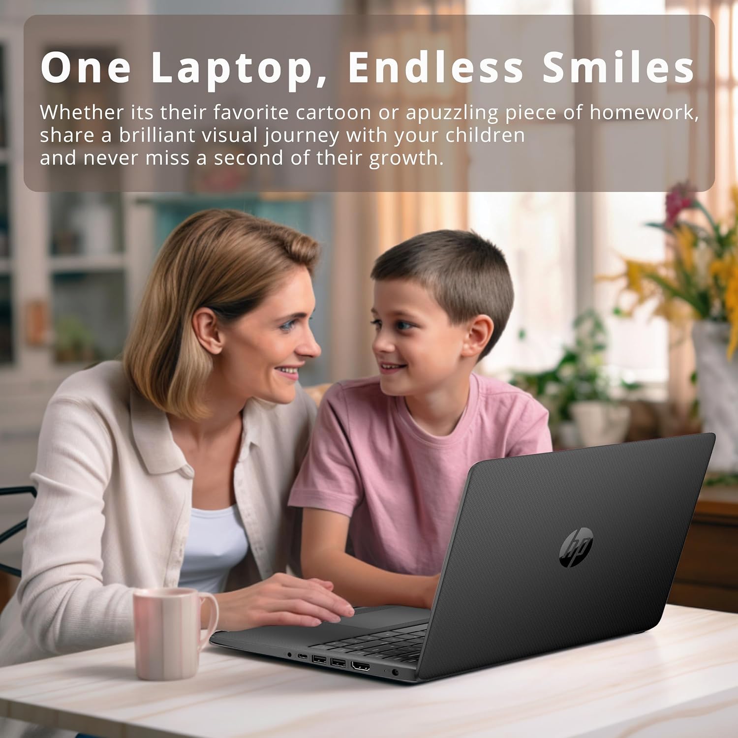HP Stream 14' HD BrightView Laptop, Intel Celeron N4120 Processor, 16GB RAM, 64GB SSD, Intel UHD Graphics, 720p Webcam, WiFi, HDMI, Win 11 S, Black (Renewed)
