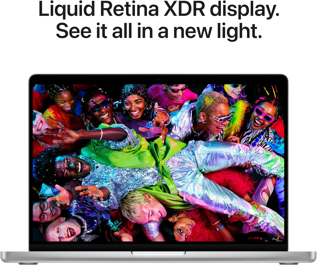 Apple 2025 MacBook Pro Laptop with Apple M5 chip with 10‑core CPU and 10‑core GPU: Built for AI, 14.2-inch Liquid Retina XDR Display, 16GB Unified Memory, 1TB SSD Storage; Silver