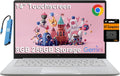 ASUS Chromebook CX1 Laptop (14' FHD Touchscreen, Intel Celeron, 8GB RAM, 256GB Storage (128GB eMMC+128GB SD Card)) Home & Student, Spill-Resistant, Military Grade, Wi-Fi, IST HUB, Chrome OS, CX1405CKA