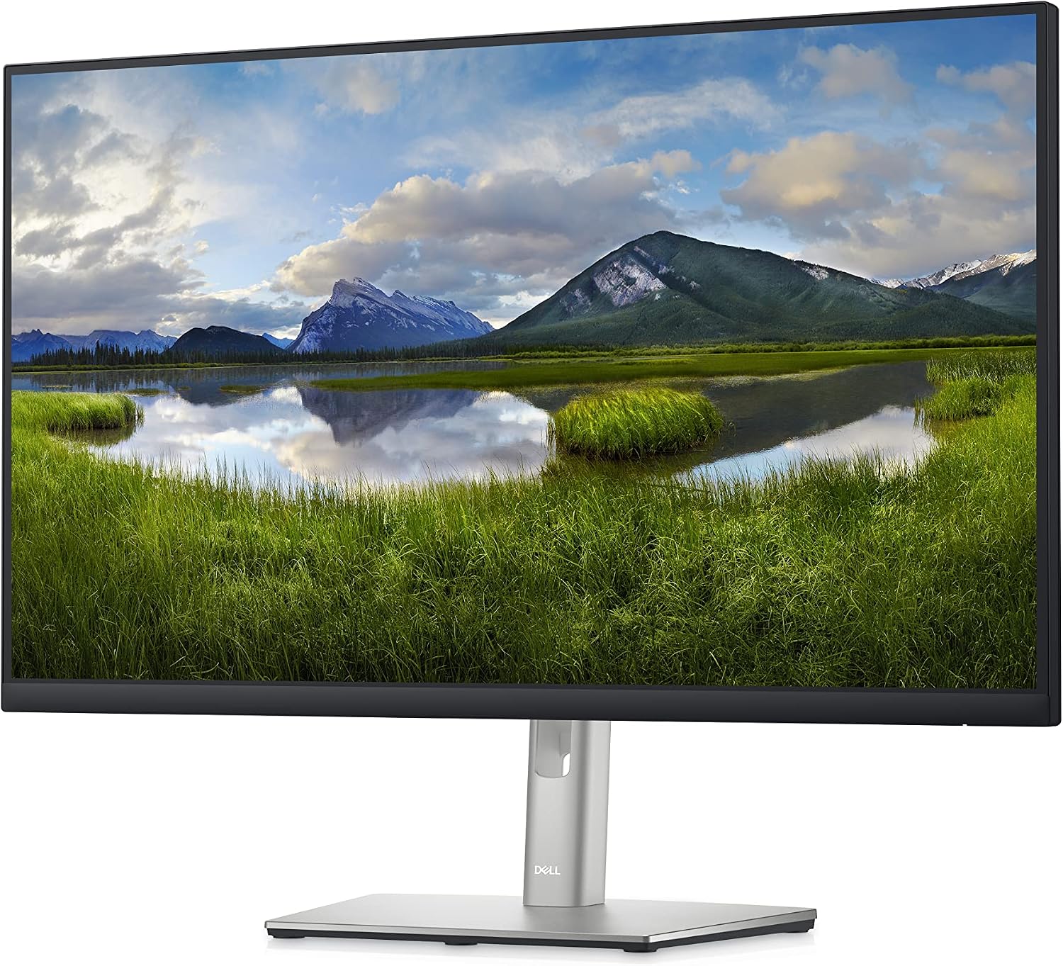Dell P2725H 27' 16:9 IPS Computer Monitor Screen with DisplayPort and USB 3.0 Upstream Cables - New Model