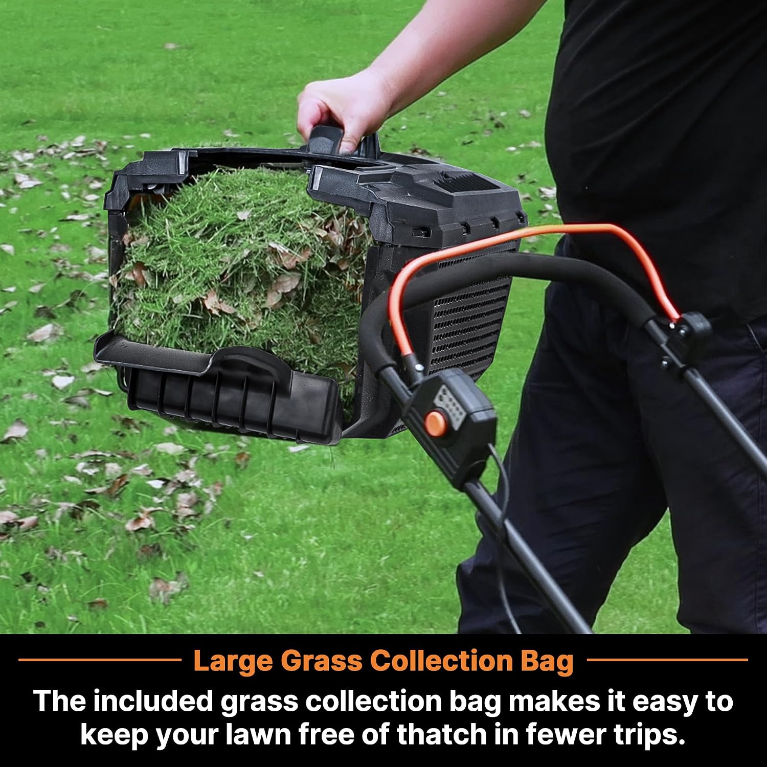 LawnMaster Cordless 24V Max 13-inch Lawn Mower and Cordless Leaf Blower Combo with 2x4.0Ah Batteries and Charger-24VMWBL