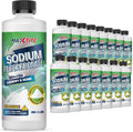 MAXTITE Sodium Percarbonate (32 lbs total - 16 pack of 2 lbs bottles) - 100% Pure Solid Hydrogen Peroxide/Oxygen Bleach - Home & Laundry Multi-Use Cleaner - HDPE w/Resealable Child Resistant Cap