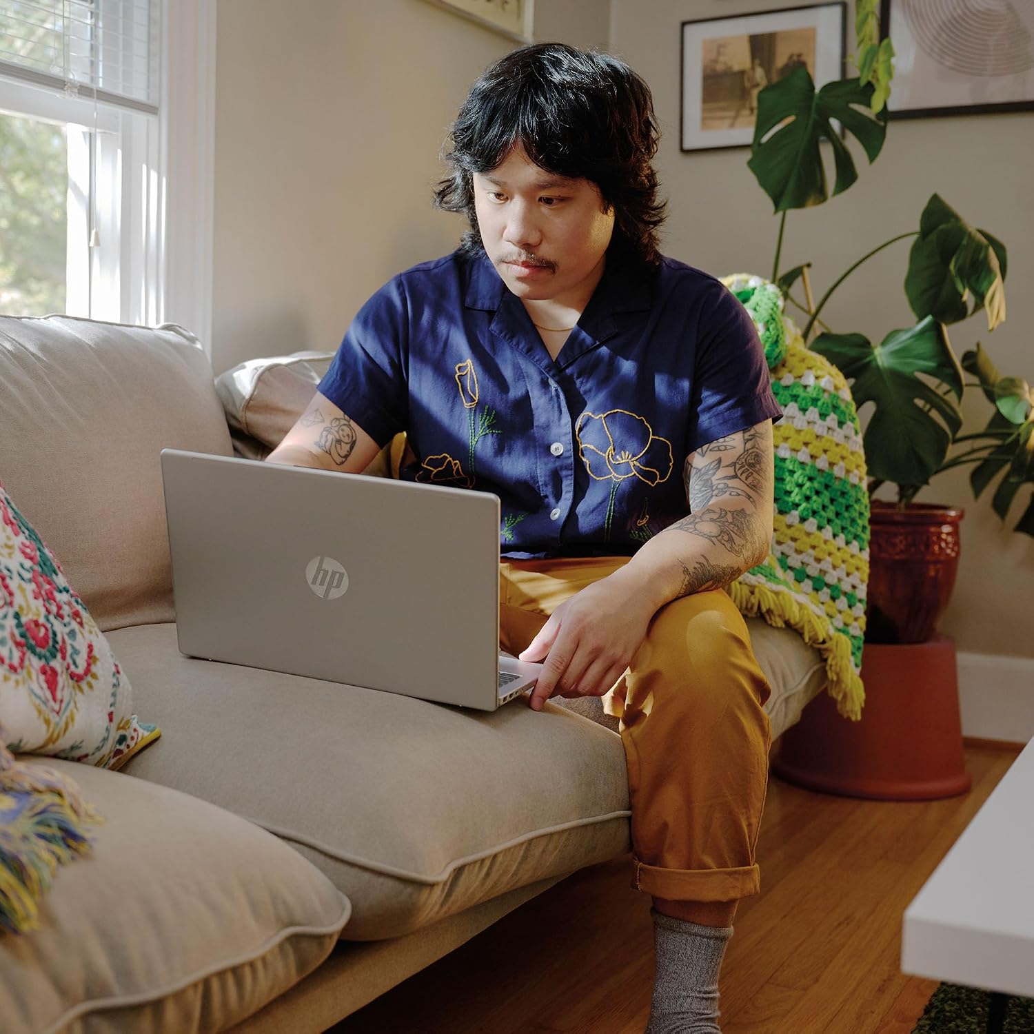 HP 14 inch Laptop, FHD Display, 13th Generation Intel Core i7-1355U, 16 GB RAM, 512 GB SSD, Intel Iris Xe Graphics, Windows 11 Home, 14-ep0199nr (2024)