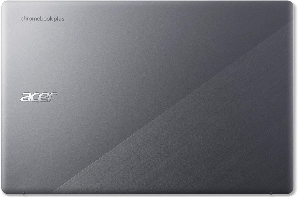 acer Chromebook Plus 515 Laptop with Google AI – 15.6' Full HD 1920 x 1080 IPS Touch Display | Intel Core i3-1305U | 8GB LPDDR5X | 256GB SSD | Wi-Fi 6E | FHD Camera | Chrome OS | CB515-2HT-33M4