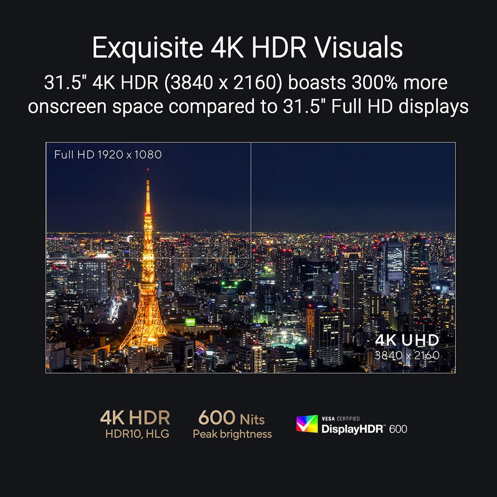 ASUS Proart Pa32Uce Computer Monitor 80 Cm (31.5') 3840 X, W129160048 (Monitor 80 Cm (31.5) 3840 X 2160 Pixels 4K Ultra Hd Led Black)