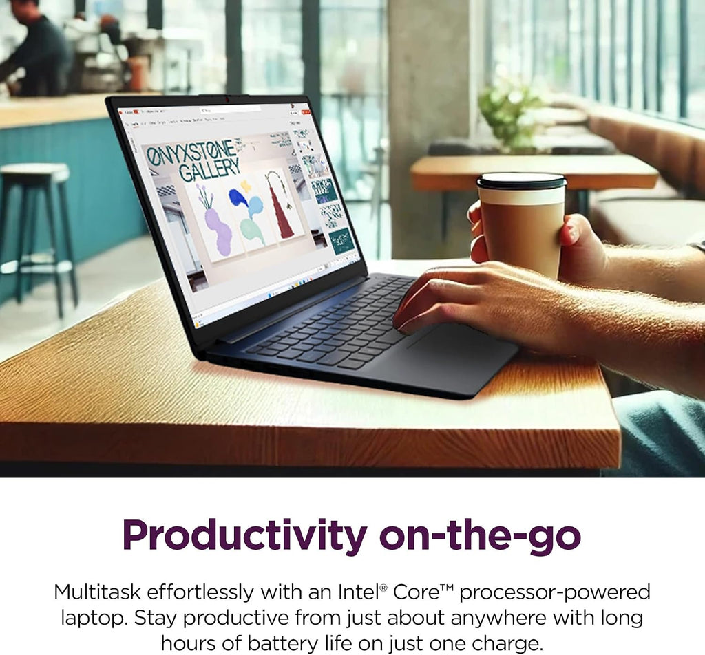 Lenovo IdeaPad Touchscreen Laptop 2025-2026 Business Computer, Lifetime Office, 15.6' FHD, 10-Core Intel i5, 16GB RAM, 1TB Storage (512GB SSD +500GB Ext), Long Battery, MarxsolAccessory, Win 11 Pro