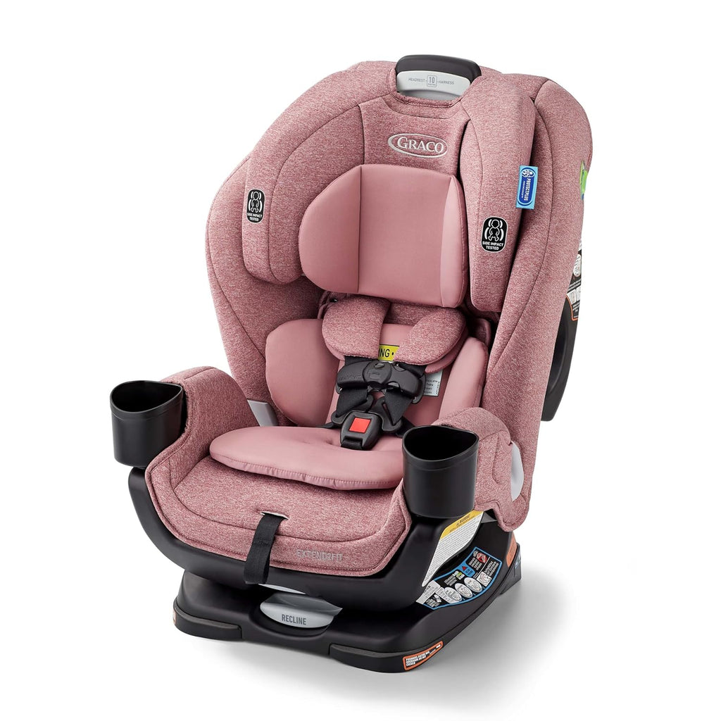 Graco Extend2Fit 3-in-1 Convertible Car Seat, 3 Modes – Rear Facing, Forward Facing Baby Car Seat and Highback Booster Seat, Adjustable Extension Panel for Extra Legroom, Talia