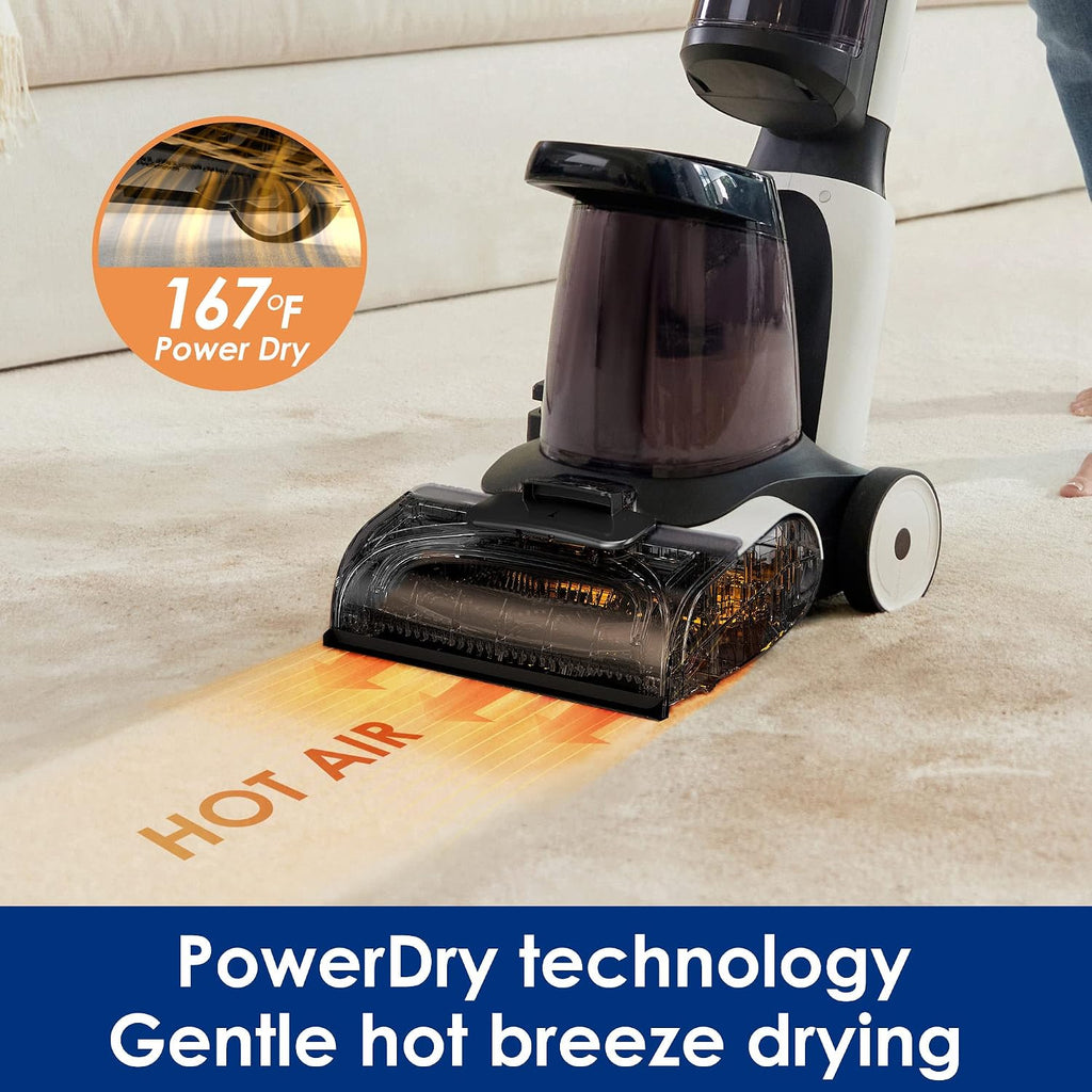 Tineco CARPET ONE Smart Carpet Cleaner Machine, Lightweight Carpet Shampooer and Portable Upholstery Cleaner with LED Display, Pet Carpet Cleaner with Spot Cleaner
