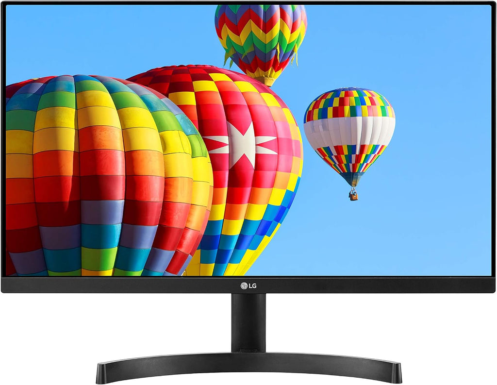 LG 24ML600M-B Monitor 24' FHD (1920 x 1080) IPS Display, 3-Side Borderless Design, Radeon FreeSync, Dual HDMI, OnScreen Control - Black