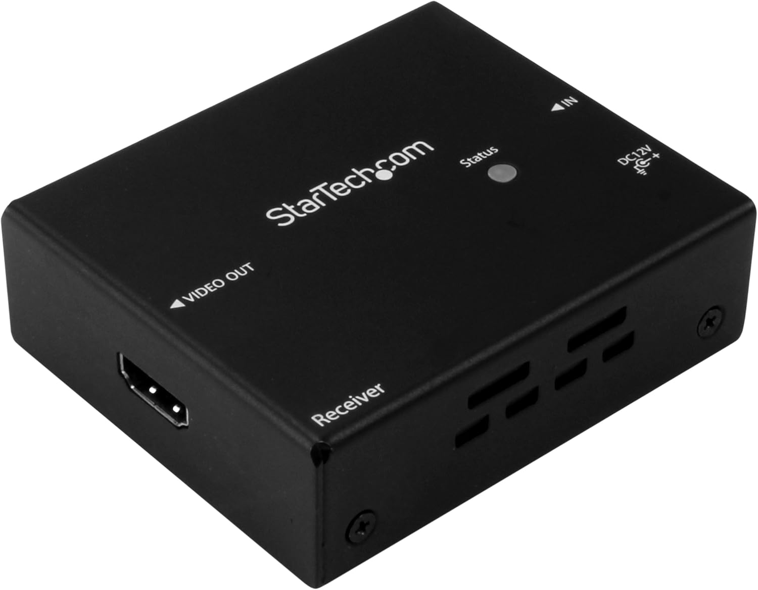 StarTech.com Multi-Input HDBaseT Extender with Built-in Switch - DisplayPort VGA and HDMI Over CAT5e or CAT6 - Up to 4K - up to 230 ft, TAA (STDHVHDBT)
