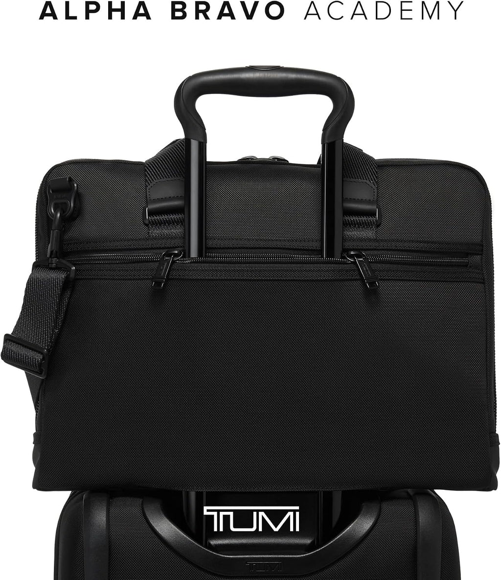 TUMI - Alpha Bravo Academy Brief - Compact Laptop Briefcase - Travel Laptop Bag - 11.8' X 15.5' X 2.0' - For 15' Laptop