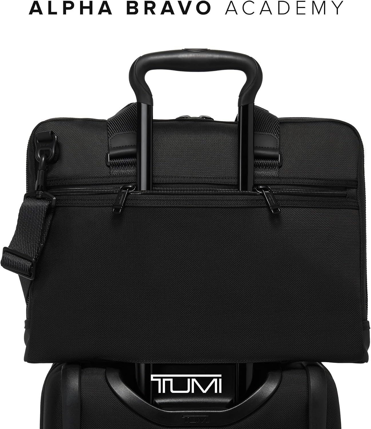 TUMI - Alpha Bravo Academy Brief - Compact Laptop Briefcase - Travel Laptop Bag - 11.8' X 15.5' X 2.0' - For 15' Laptop