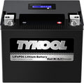TYKOOL LFP30L-BS-PLUS Lithium Battery, Replaces GYZ32HL-BS YIX30L-BS, 800CCA 28Ah Fits for Motorcycle UTV ATV PWC, Compatible with Harley CVO Limited Polaris Ranger RZR 1000,Sea-Doo 1500, SOC Readout