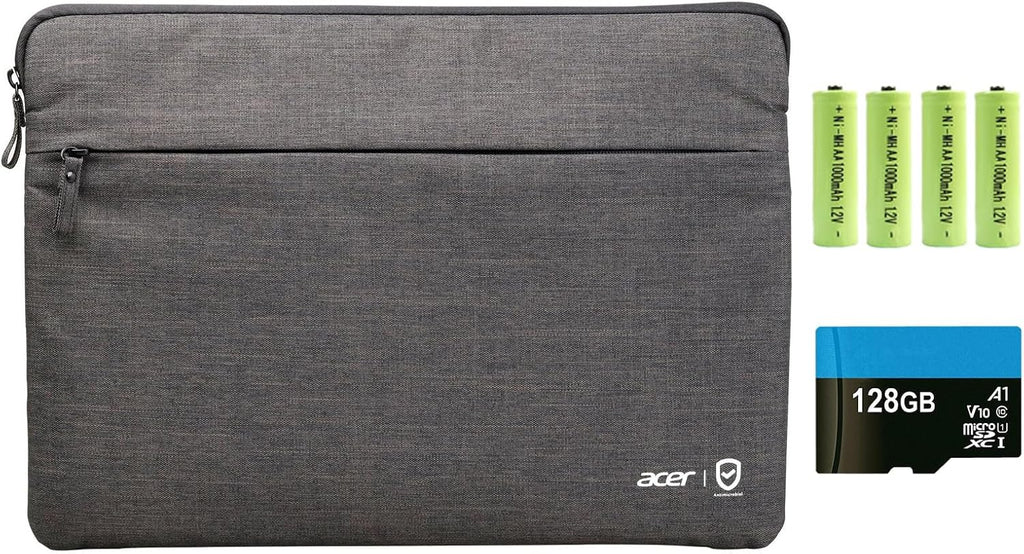 acer Chromebook 315 15.6' FHD Laptop Computer, Dual Core Intel Celeron N4500, 4GB RAM 192GB Storage (64GB eMMC+128GB SD Card), 10+ Hrs, Numeric Keypad, Wi-Fi 6, Type-C, Chrome OS, Silver, w/Battery