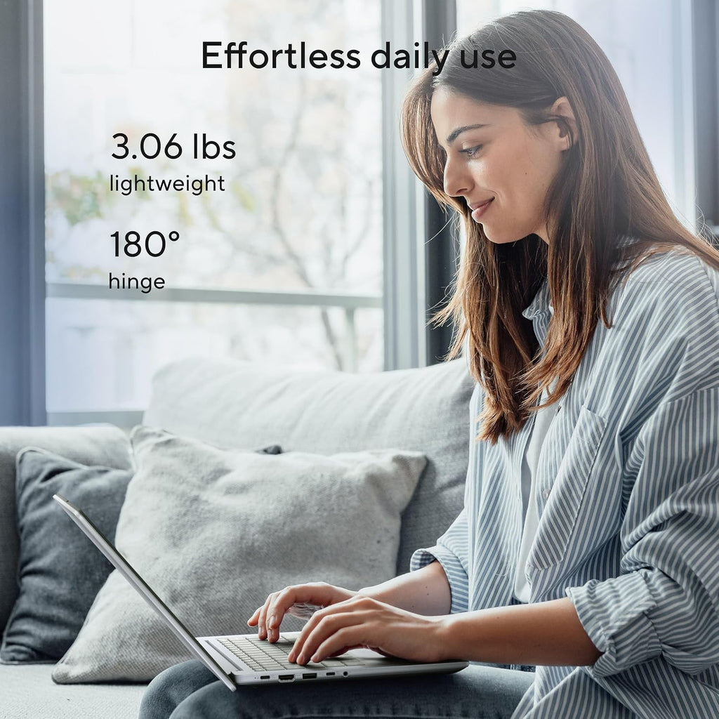 ASUS Chromebook CX14 Laptop (14' FHD Touchscreen, Intel Celeron N4500, 8GB RAM, 256GB Storage (128GB eMMC +128GB SD Card)) Home & Student, Webcam, Spill-Resistant, Wi-Fi, IST HUB, Chrome OS, CX1405CKA