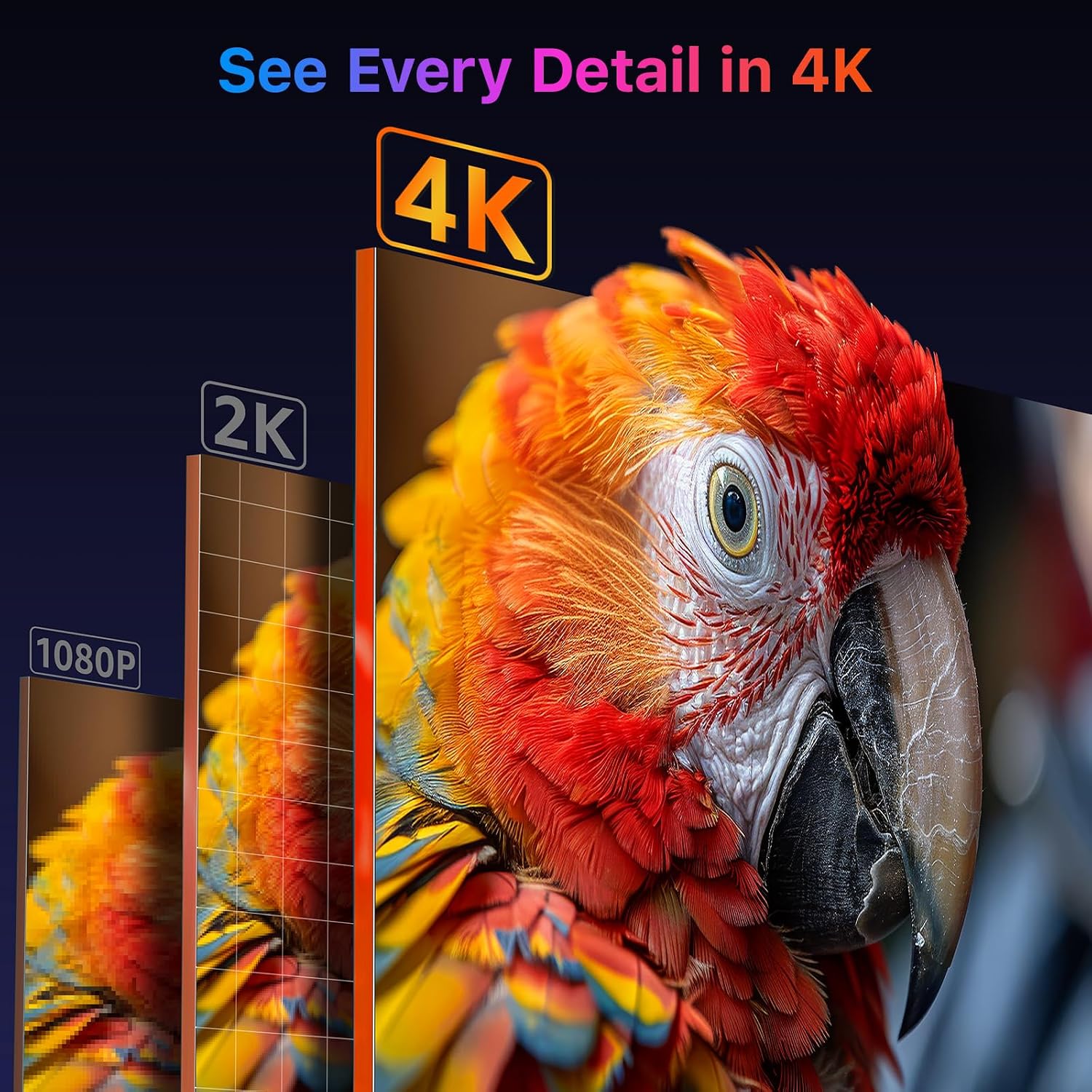 kksmart Portable Monitor 15.6 inch 4K UHD 145% sRGB 60Hz, Travel Monitor for Laptop MacBook Surface PC Xbox PS5, HDMI USB-C VESA Compatible Built-in Speaker