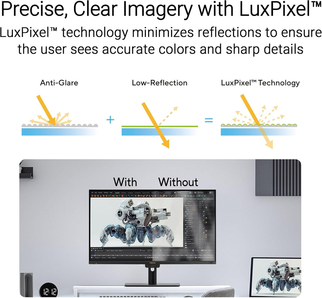 ASUS Proart Pa32Uce Computer Monitor 80 Cm (31.5') 3840 X, W129160048 (Monitor 80 Cm (31.5) 3840 X 2160 Pixels 4K Ultra Hd Led Black)