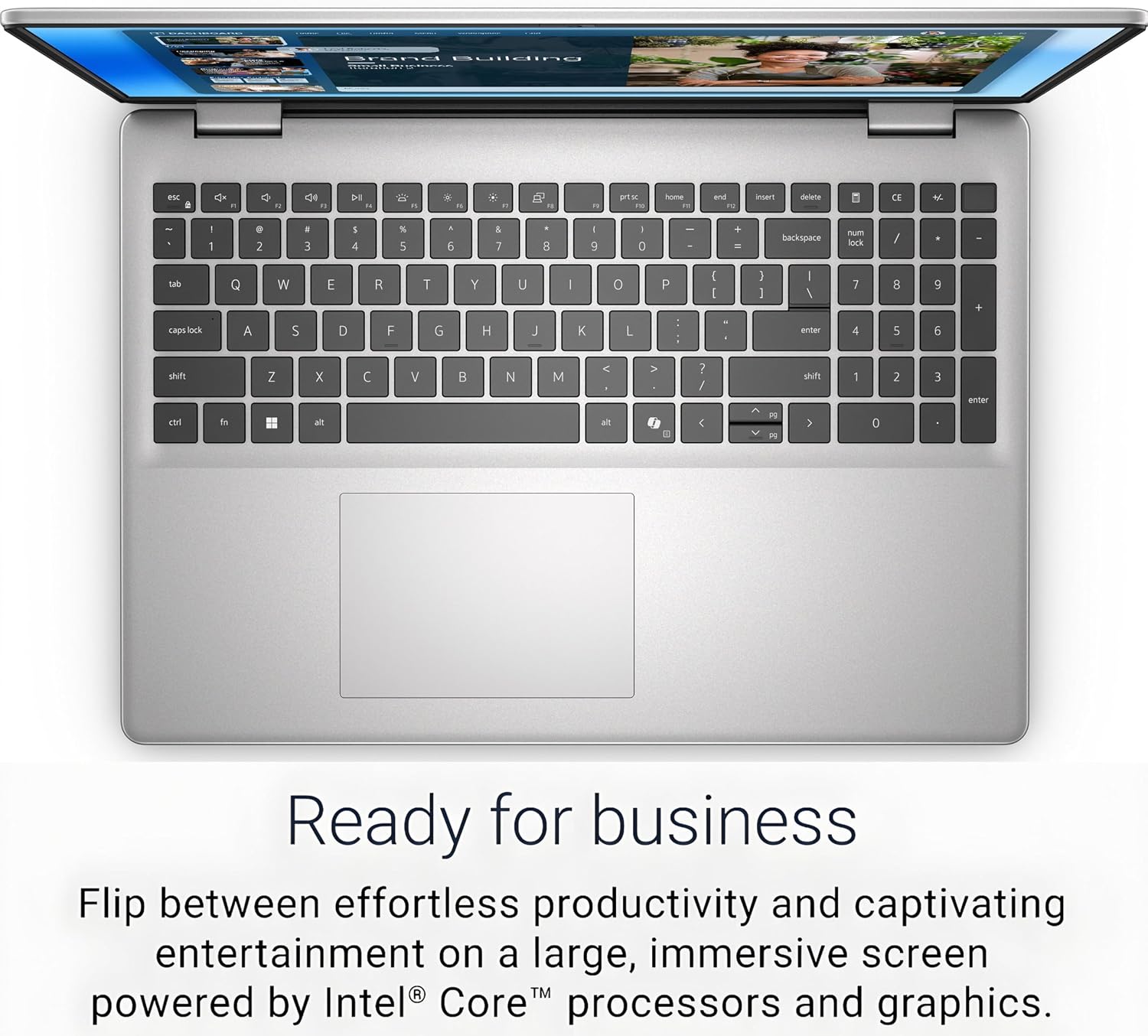 Dell 16 Laptop Computer, Intel Core 7 150U Processor, 16' FHD+ IPS Touchscreen Anti-Glare Display, 64GB DDR5 RAM, 2TB PCIe SSD, WiFi 6E, Bluetooth 5.3, Backlit Keyboard, Windows 11 Home