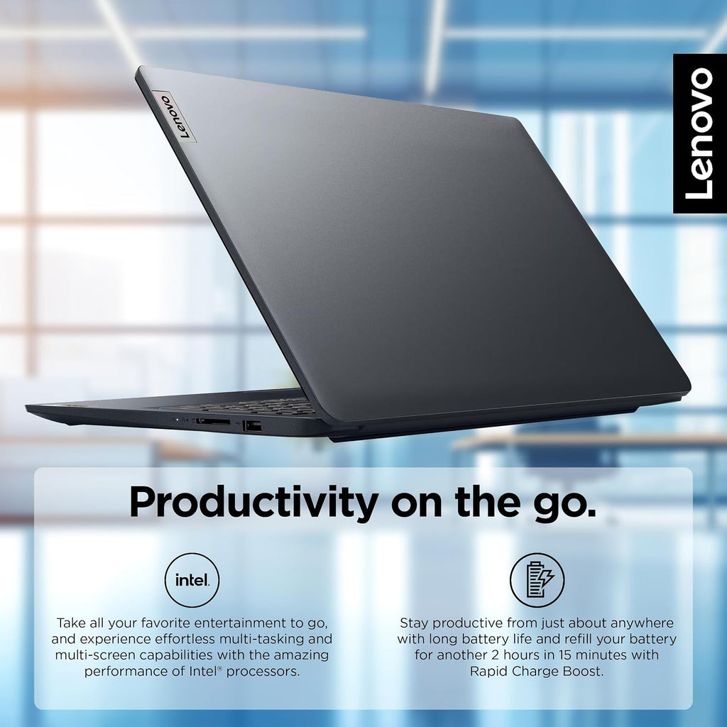 Lenovo IdeaPad Laptop 2025 Business Computer, 15.6' FHD Touchscreen, 16GB RAM, 1TB Storage (512GB SSD +500GB Ext), 10-Core Intel Core i5, Long Battery, HubxcelAccessory Win 11 Pro Lifetime Office 2024