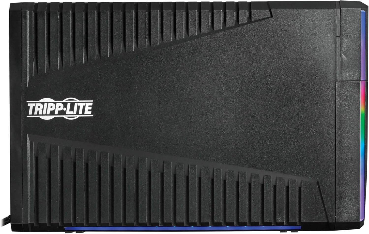 Tripp Lite Pure Sine Wave Gaming UPS Battery Backup, 1500VA 900W 120V, Detachable LCD, Automatic Voltage Regulation, USB, RGB LED Lights, 3-Year Warranty & $250K Insurance (SMART1500PSGLCD)