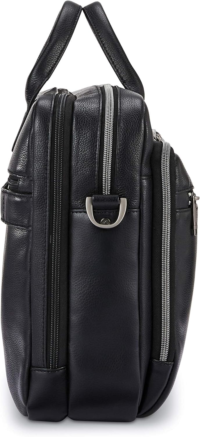 Samsonite Classic Leather Toploader Briefcase