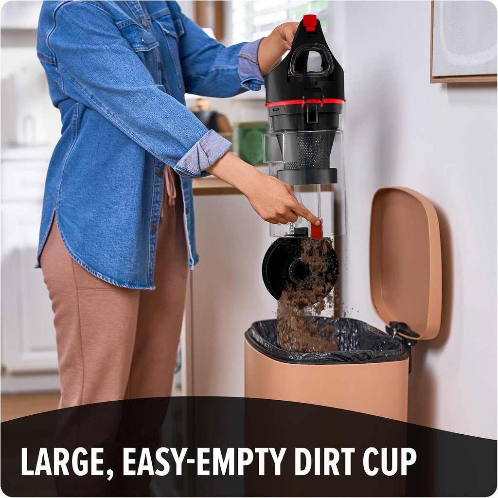 Dirt Devil Multi-Surface Rewind+ Upright Bagless Vacuum Cleaner for Carpet and Hard Floor, Powerful, Lightweight, Corded Vacuum Cleaners for Home Use