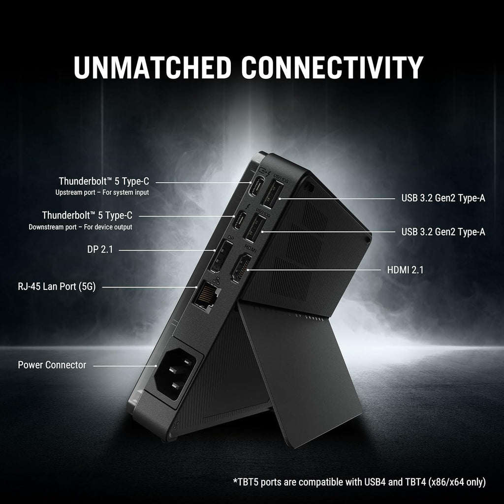 ASUS ROG XG Mobile (2025) External Graphics Card, NVIDIA® GeForce RTX™ 5070 Ti, GC34R-050, Thunderbolt™ 5, PCI Express, Compatible with Desktop, Laptop