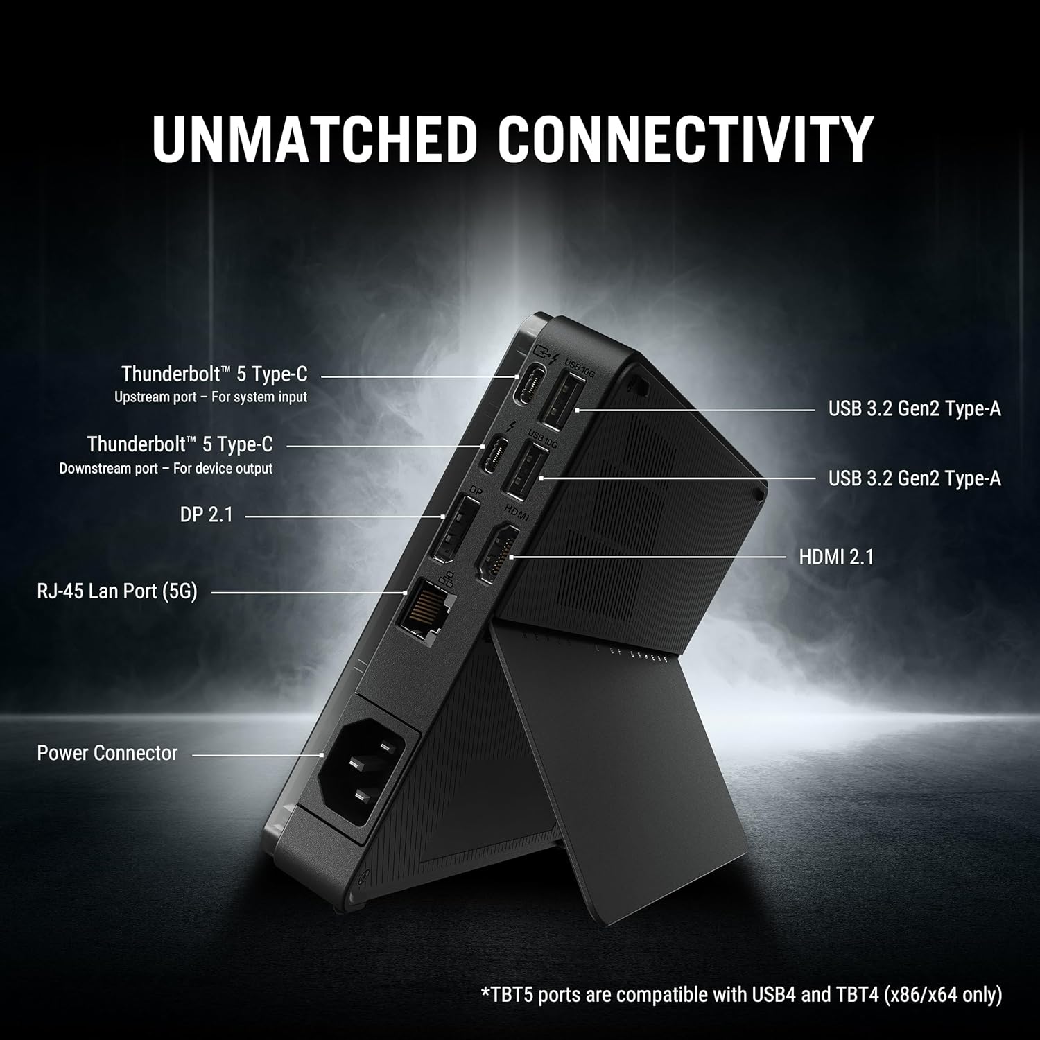 ASUS ROG XG Mobile (2025) External Graphics Card, NVIDIA® GeForce RTX™ 5070 Ti, GC34R-050, Thunderbolt™ 5, PCI Express, Compatible with Desktop, Laptop