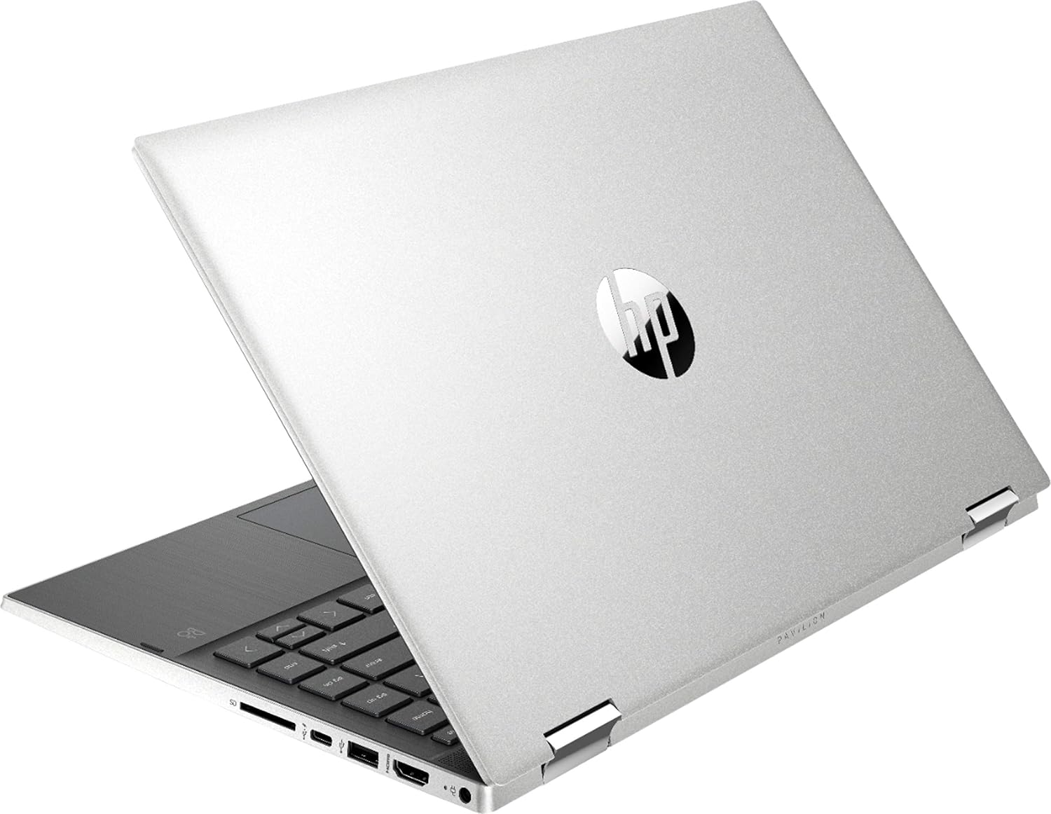 HP - Pavilion x360 2-in-1 14' Touch-Screen Laptop - Intel Core i3-8GB Memory - 128GB SSD - Natural Silver - 14m-dw1013dx