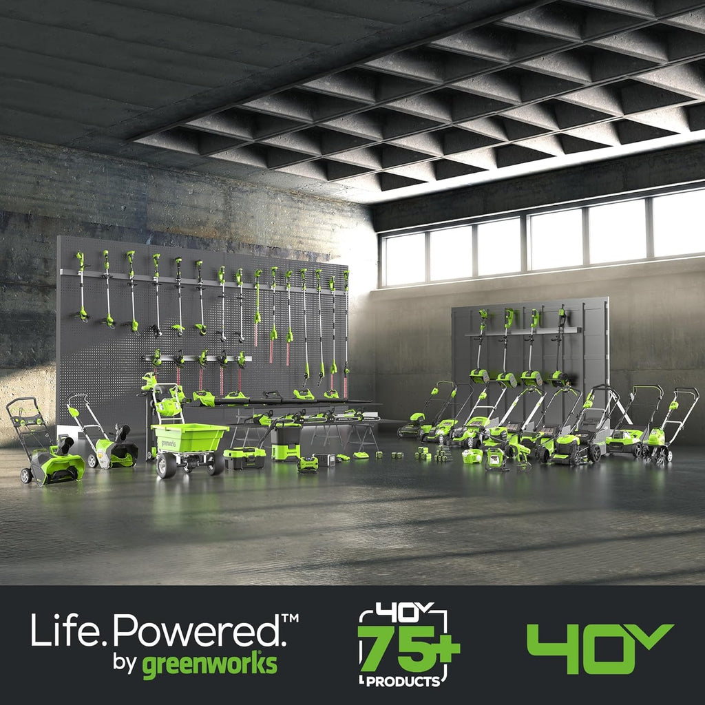 Greenworks 40V 2.5Ah Lithium-Ion High-Power Battery(Genuine Greenworks Battery / 75+ Compatible Tools)