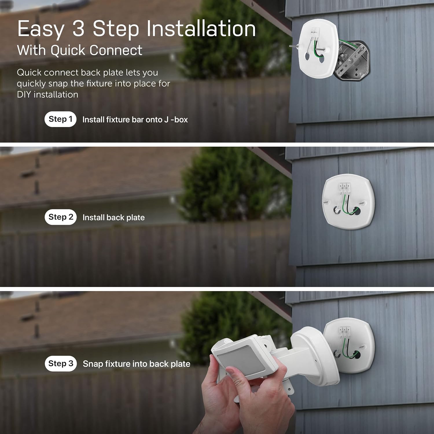 Feit Electric SEC3000/CAM/WIFI Outdoor LED Smart Security Camera with Motion Sensor, 2-Way Audio, 39-Watt Floodlight, Works with Alexa and Google Asst, Alarm, Hardwired, 128 GB Micro SD Card Storage