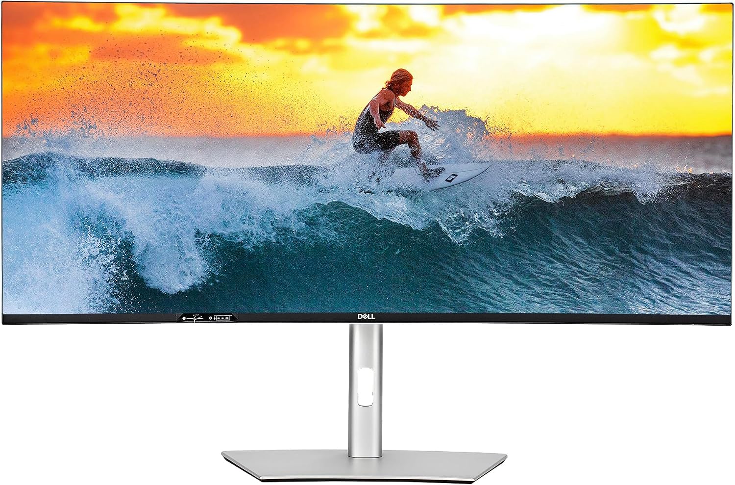 Dell UltraSharp U4025QW 40' Class 5K2K WUHD Curved Screen LED Monitor - 21:9