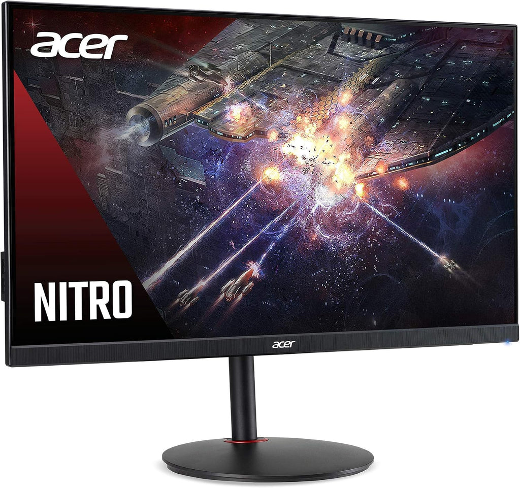 acer Nitro XV272U Pbmiiprzx 27' WQHD (2560 x 1440) IPS G-SYNC Compatible Monitor, 144Hz, 1ms VRB, VESA Certified DisplayHDR400, DCI-P3, Delta E<2