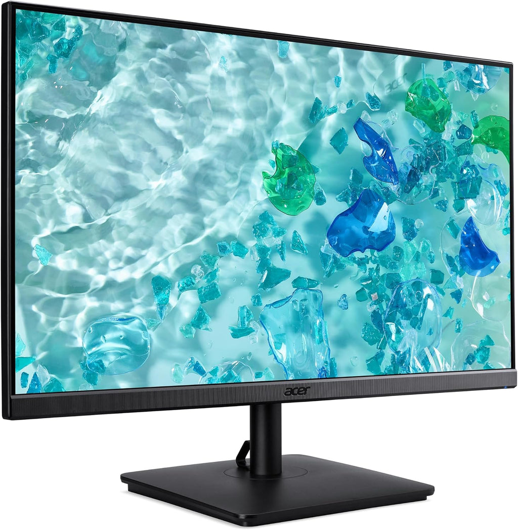 acer Vero V7 V277 Gbmipx 27' FHD IPS Monitor with 4ms Response Time, Anti Glare, VESA Mount (100mm), VGA, HDMI, & DKZ USB Port Expander, Black Color (UM.HV7AA.G07)