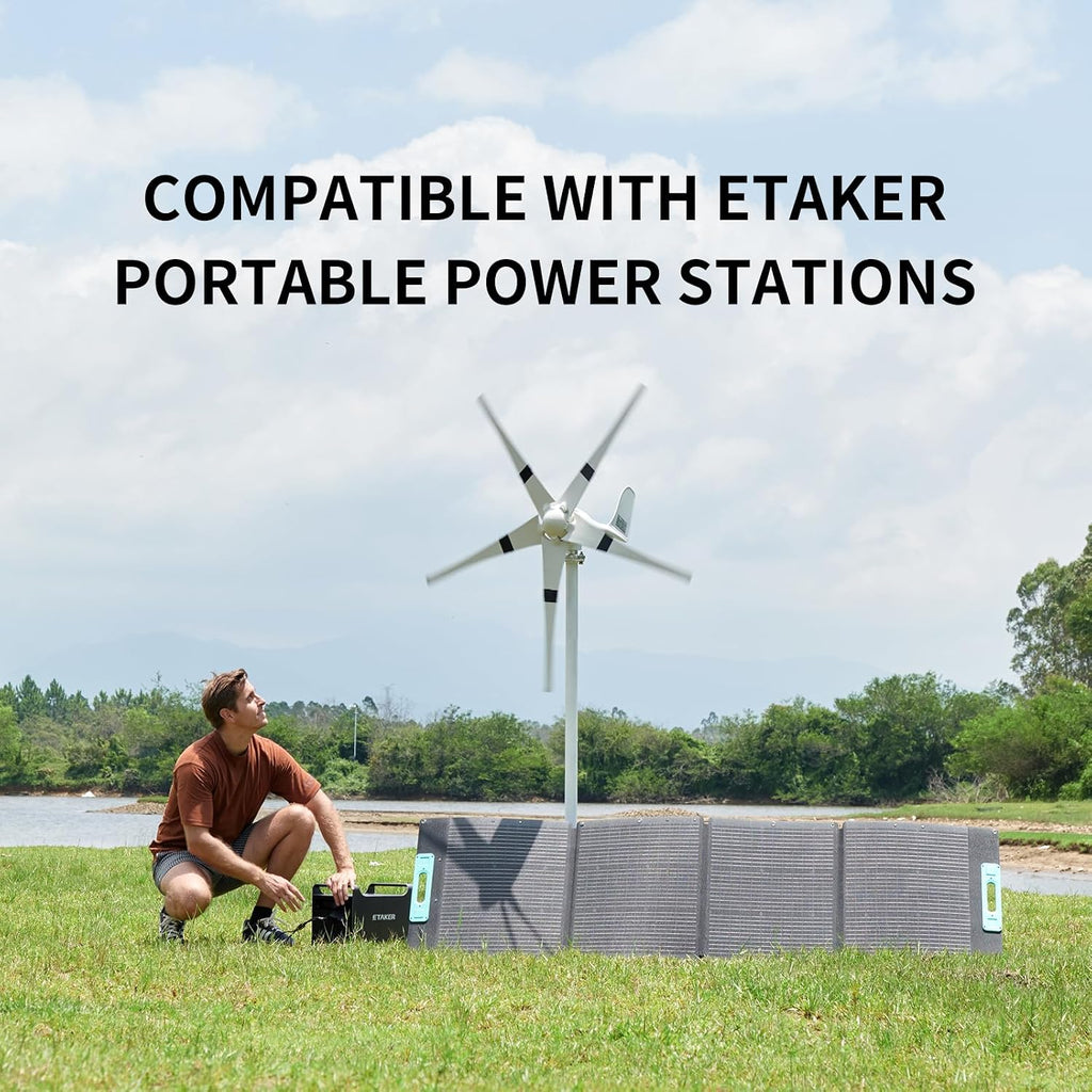 200W Portable Solar Panel, 200 Watt for Portable Power Station Solar Generation, Foldable Solar Charger with Carry Case,IP65 for Outdoor, RVs, Backyard etc