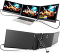 Setclod Upgraded Laptop Screen Extender Monitor Portable, 14.1' 1080P FHD IPS Screen, Monitor Extender for Laptop, Fit for 13-17', Plug & Play Compatiable with Windows/Mac/Chrome/Android