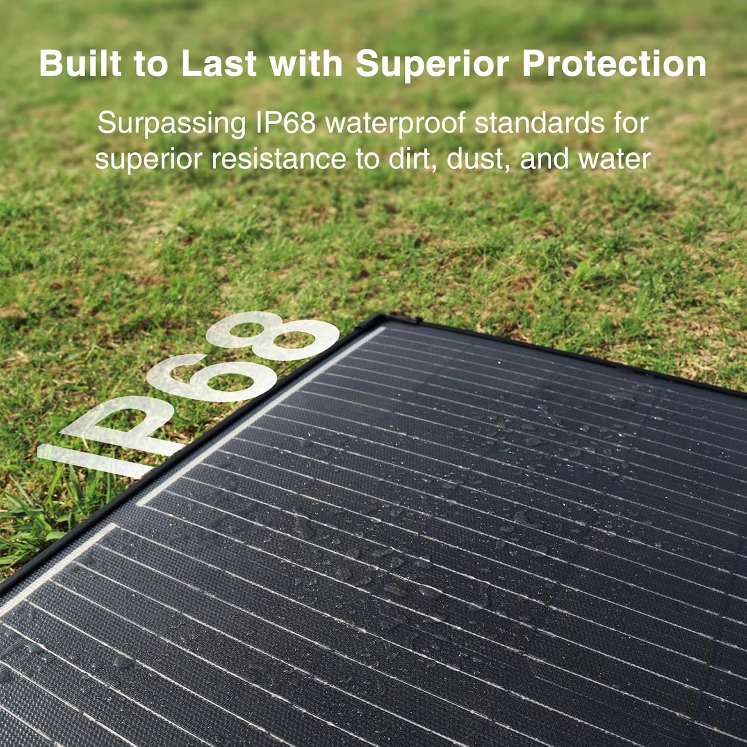 ACOPOWER 200W Mono Lightweight Portable Solar Panel Kit, 200 Watt Solar Suitcase, Waterproof 20A 12V LCD Charge Controller for Camping , RV, Black