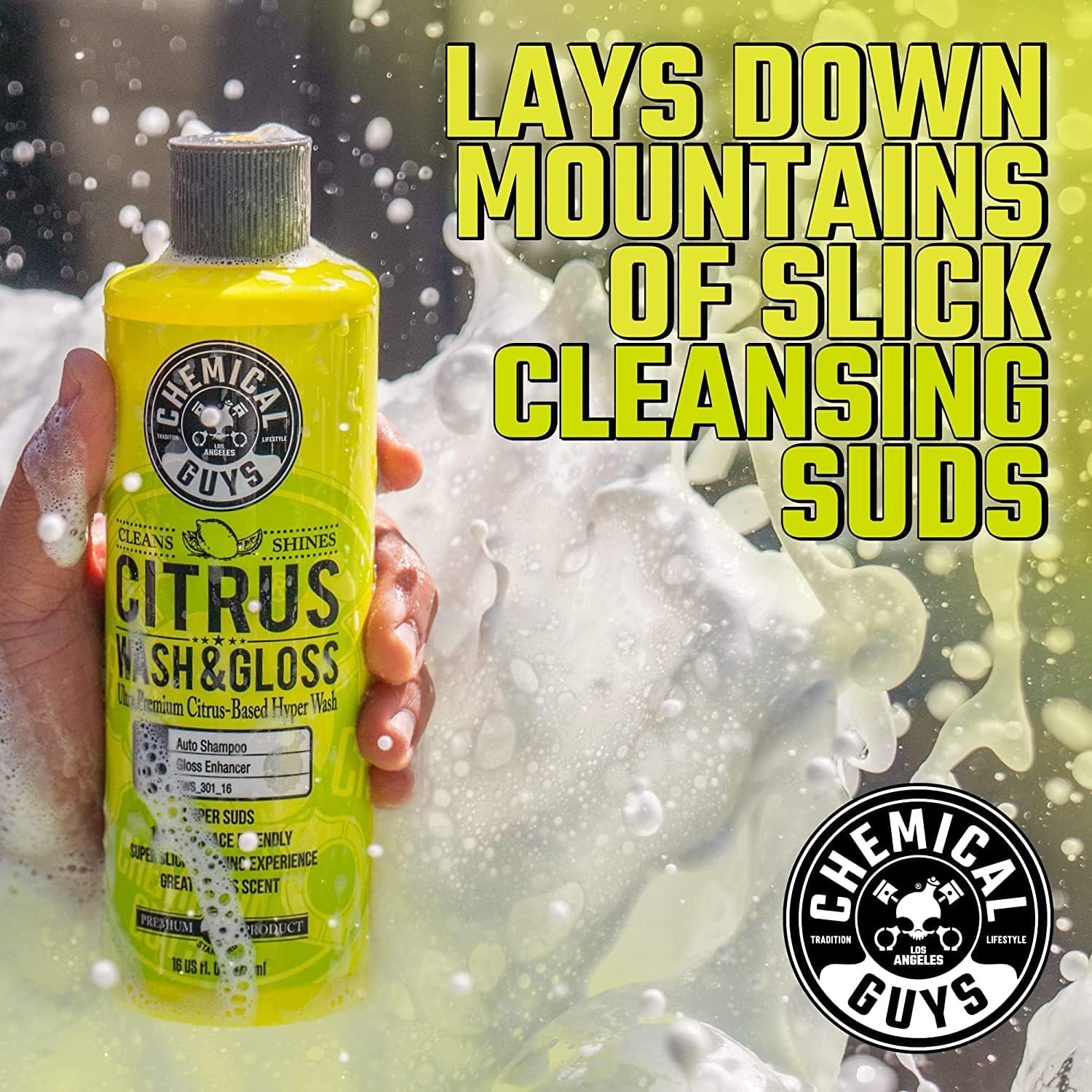 Chemical Guys EQP_313 TORQ Professional Foam Cannon and Soap Kit, 4 Items